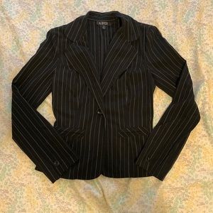 Pinstripe Blazer